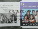NEW:THE BAY CITY ROLLERS:KEEP ON DANCING:RECORD SLEEVE