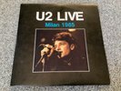 U2 - Live In Milan 1985 (4/2/85) - Black Cat Records - Rare Double LP - EX/VG+