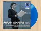 BLUE VINYL----  FRANK SINATRA Icon WALMART LP Fly Me to the Moon MY WAY     0304