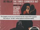 De Falla, The Three-Cornered Hat 200g LP from the Michael Hobson Archives