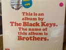 THE BLACK KEYS - BROTHERS 1st press LP white sleeve cd 10 inch poster number low