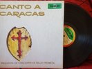 Guaracha BILLO'S CARACAS BOYS *Canto A Caracas* ORIGINAL LP Venezuela w/ INSERT