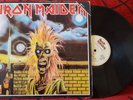 IRON MAIDEN ***Same*** RARE 1980 Spain RE-ISSUE LP w/ UNIQUE 