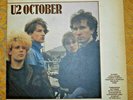 U2 OCTOBER - LP IRISH FIRST ISSUE ON CBS PS & LABEL  -  -
