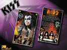KISS 24K GOLD SIGNATURE COMMEMORATIVE CARD - GENE SIMMONS - USA 1999 - V226501