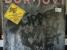 BON JOVI Slippery When Wet VG+ Vinyl In Shrink With HYPE STICKER
