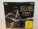 ELVIS PRESLEY   IN PERSON LP  RCA LSP-4428 Stereo RECORDED ON STAGE IN Las Vegas
