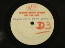 “DRIVING HOME FROM SCHOOL” UNRELEASED UNKNOWN UK 1959 DEMO ACETATE ROCK ’N’ ROLL