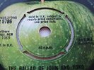 THE BEATLES  1969 UK 45  BALLAD OF JOHN AND YOKO   RARER  LAYERED CENTRE LABEL