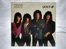 Kiss: Lick It Up LP. Promo copy. Super clean.