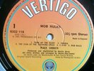 Black Sabbath LP Mob Rules UK Vertigo 1st Press A//2 B//1 INCREDIBLE COPY ++