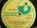 Deep Purple LP Same 3rd LP UK Harvest 1st Press A1 B2 NO EMI GRAMMERPHONE RIMS+