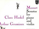PHILIPS - HASKIL / GRUMIAUX - MOZART VIOLIN SONATAS KV 378, 304, 376, 301 - EX+