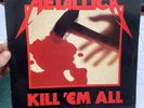 Metallica Kill ‘em All LP. 1983. Original Megaforce Records Release. VG+