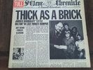 Jethro Tull ‎Thick As A Brick’ EX LP MS 2072 Tan Label Newspaper 1972