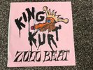 King Kurt - Zulu Beat Orange Vinyl First Edition Hand Drawn Meteors Psychobilly 
