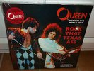 QUEEN rock that texas ass news of the world tour Houston 77 BOX LP LIM 300 EX.