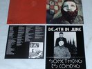 Death In June - Something Is Coming (Album) - 1993 NER BAD VC96 - Promo + Poster