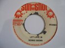 DENNIS BROWN Let Love In SUNSHOT Killer  Roots Reggae 7
