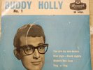 50s Pop Rock N Roll Rockabilly BUDDY HOLLY No. 1 1959 UK 7