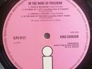King Crimson LP In The Wake Of The Poseidon UK Pink Island 1st Press A//1 B//1 +