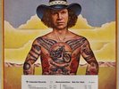 DAVID ALLAN COE: Tattoo US Columbia Promo WLP Outlaw Country Vinyl LP