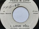 RARE MIGHTY ENCHANTER I Love You CHUTNEY REGGAE GUYANA 45 PEACE & LOVE HEAR