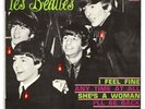 MINT THE BEATLES I feel fine french 1964 BIEM odeon SOE 3760 vintage vinyl EP