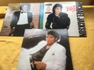 3 Micheal Jackson Vinyl Lp Thriller, Bad, Off The Wall