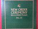 NEW ORDER 'CEREMONY' (VERSION 1) 12` (FACTORY)