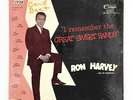 RON HARVEY AND HIS ORCHESTRA I Remember The Great Sweet Bands (Original U.S. LP)