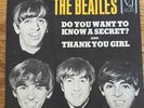 Beatles Do You Want To Know A Secret Thank You Girl Vee Jay 587 W/PS  Beautiful