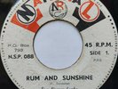 INVISIBLE FIVE FINGERS Rum And Sunshine CALYPSO SURF TRINIDAD 45 NATIONAL HEAR