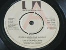 The Stranglers ?– Who Wants The World? - Rare Promo 7