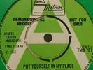 UK TAMLA MOTOWN DEMO The Elgins PUT YOURSELF IN MY PLACE northern soul 45 TMG787