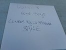 Love Joys – Lovers Rock Reggae Style   LP // Plain Jacket- Rare