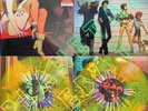 Cowboy Bebop Original Score Seatbelts Exclusive Cosmic Core Yellow Splattered