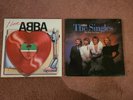 ABBA - The Singles The First Ten Years Double LP and I Love Abba LP Vinyl Record