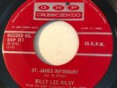R&B Billy Lee Riley ST. JAMES INFIRMARY GNP Crescendo 45 rare Canadian pressing