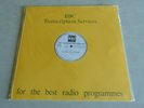 Led Zeppelin BBC Transcription Service LP April 1971 Paris Theater