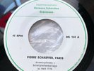 Pierre Schaeffer: Anamorphoses I & II, 1960 Original 7” experimental electronic