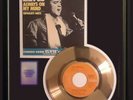 ELVIS PRESLEY ALWAYS ON MY MIND 45 RPM GOLD METALIZED RECORD RARE NON RIAA