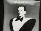 Klaus Nomi lp orig French press rca pl37556 vinyl