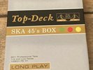 Top - Deck . Ska 45’s Box / Ska Comp 7” Coloured Vinyls x 8 .near new condition