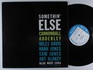 CANNONBALL ADDERLEY Somethin' Else BLUE NOTE LP mono w 63rd RVG ear