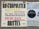 SXL 2298 Britten  Schumann   Debussy - Rostropovich UK Decca WBg ED1