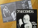 7 SECONDS mint 7” loud US Hardcore Punk 'Skins, Brains & Guts' 1982 MINOR THREAT