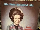 LANA RUTLEDGE Lp HIS PLAN private Real People Xian Southern Gospel BIG HUGE HAIR