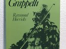 Stephane Grappelli signed autograph jazz book HB DC NM