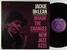 Jackie McLean - Makin' The Changes LP - New Jazz - OJC-197 VG++